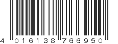 EAN 4016138766950