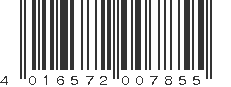 EAN 4016572007855