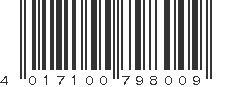 EAN 4017100798009