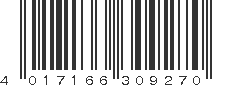 EAN 4017166309270
