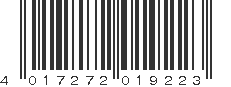 EAN 4017272019223