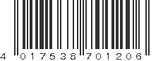 EAN 4017538701206