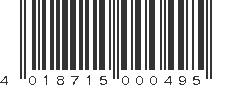 EAN 4018715000495