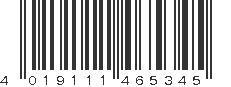 EAN 4019111465345