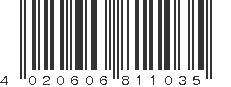 EAN 4020606811035