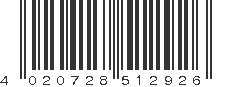 EAN 4020728512926