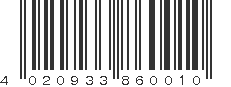 EAN 4020933860010