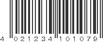 EAN 4021234101079