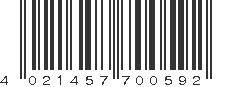 EAN 4021457700592