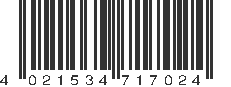 EAN 4021534717024