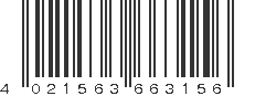 EAN 4021563663156