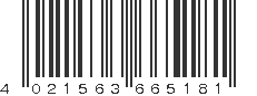 EAN 4021563665181