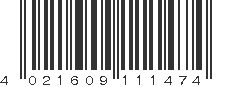 EAN 4021609111474