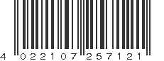 EAN 4022107257121