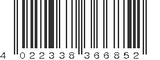 EAN 4022338366852