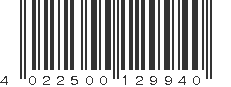 EAN 4022500129940