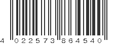 EAN 4022573864540