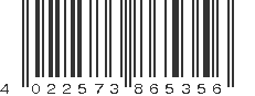 EAN 4022573865356