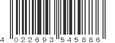 EAN 4022693545886