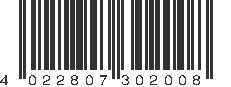 EAN 4022807302008