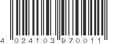 EAN 4024103970011
