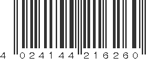 EAN 4024144216260