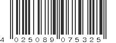 EAN 4025089075325
