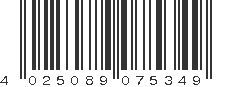 EAN 4025089075349