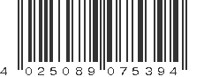 EAN 4025089075394