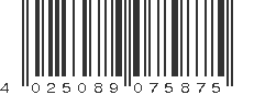 EAN 4025089075875