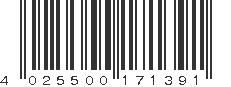EAN 4025500171391