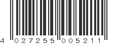 EAN 4027255005211