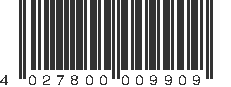 EAN 4027800009909