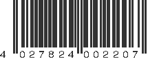 EAN 4027824002207