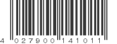 EAN 4027900141011