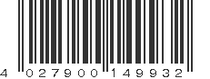 EAN 4027900149932