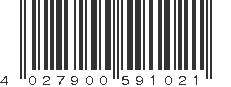 EAN 4027900591021