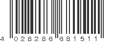 EAN 4028286681511