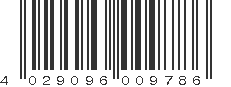 EAN 4029096009786