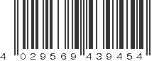EAN 4029569439454