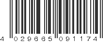 EAN 4029665091174