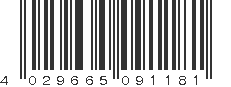 EAN 4029665091181