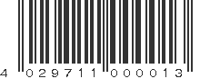 EAN 4029711000013
