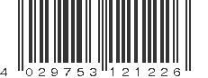 EAN 4029753121226