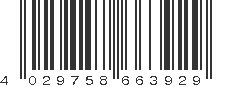 EAN 4029758663929