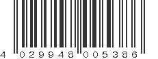 EAN 4029948005386