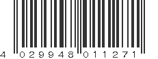 EAN 4029948011271