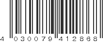 EAN 4030079412868