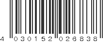 EAN 4030152026838