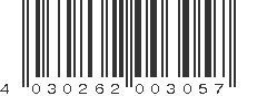 EAN 4030262003057
